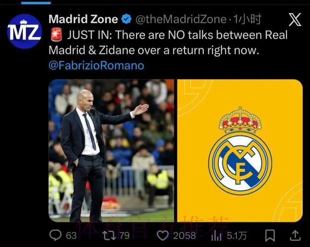 罗马诺:齐达内回皇马不容易 安帅知道必须赢得奖杯 罗马诺:齐达内回皇马不容易 安帅知道必须赢得奖杯